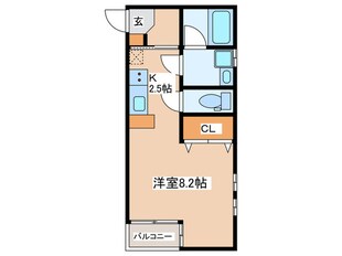 C＆D　apartment　Ⅱの物件間取画像